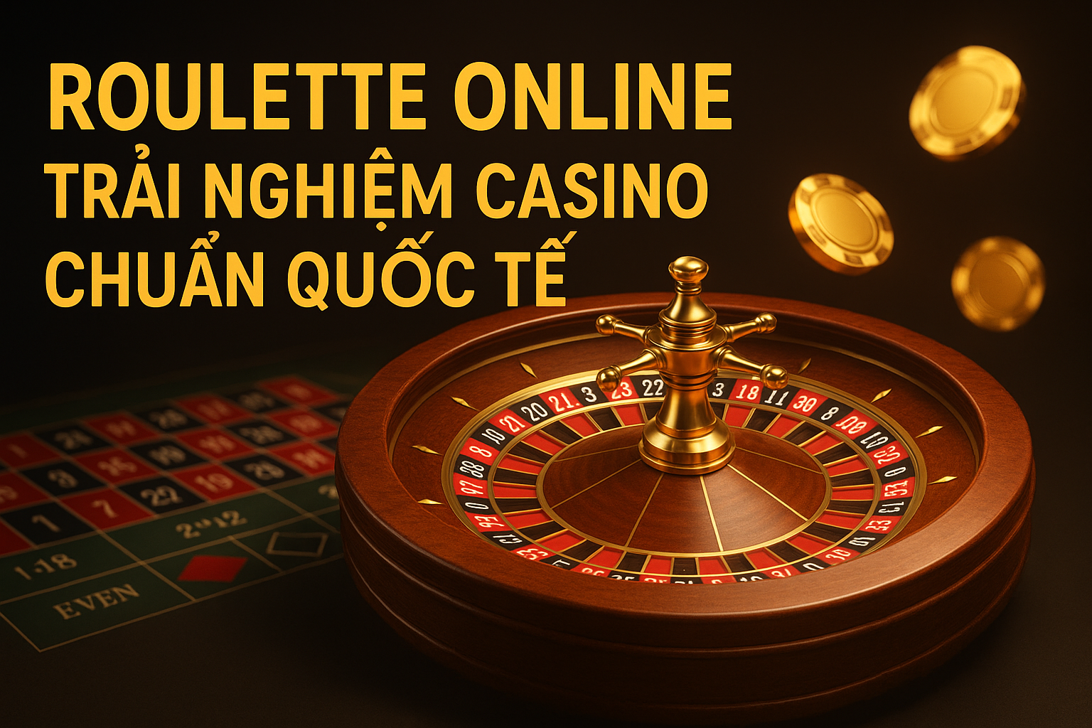 Roulette Online – Trải Nghiệm Casino Chuẩn Quốc Tế Đỉnh Cao Tại Nhà