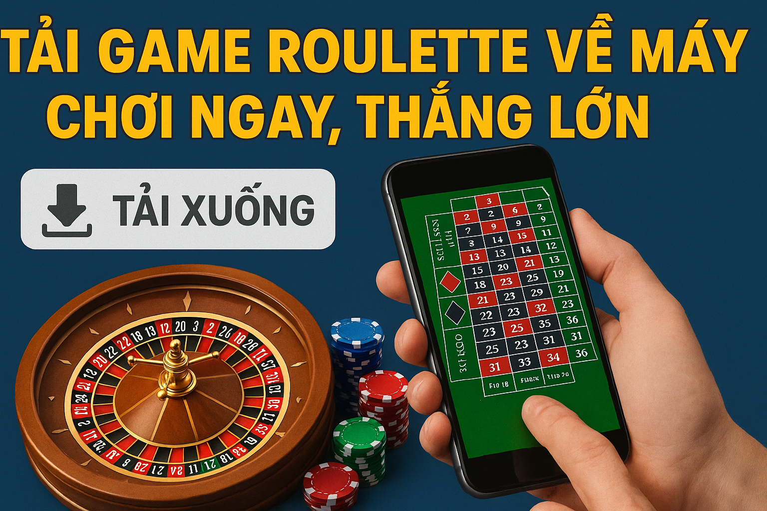 Tải Game Roulette Về Máy – Chơi Ngay, Thắng Lớn Cực Dễ | Top Game Hot